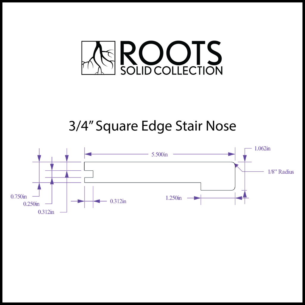Stair Nose ROOTS Collection
